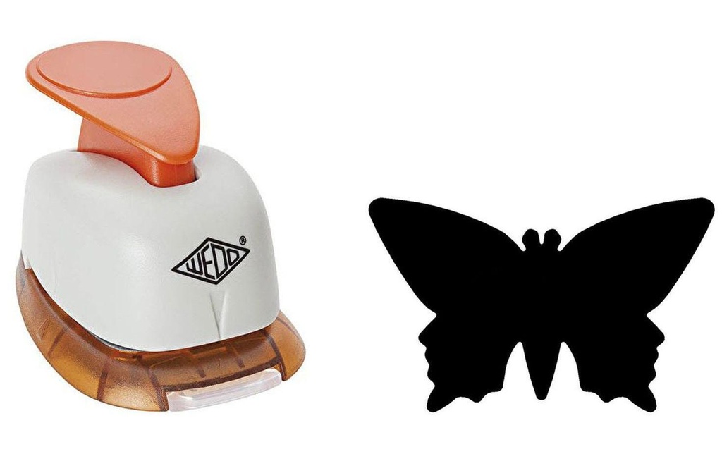 WEDO Perforatrice à motif Papillon, 2.5 cm