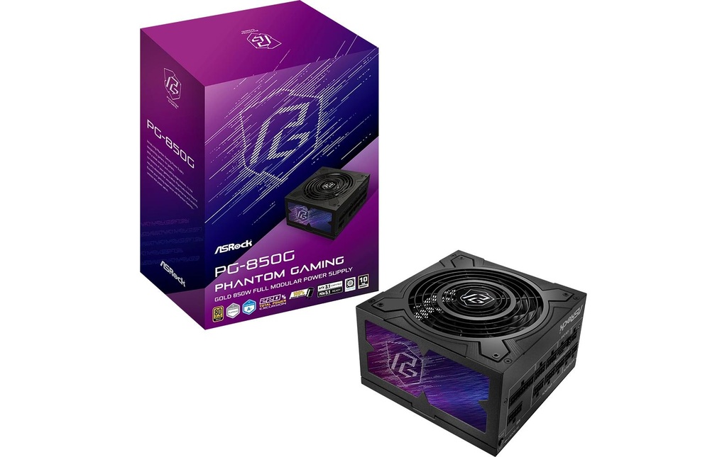 ASRock Bloc d’alimentation Phantom Gaming PG-850G 850 W