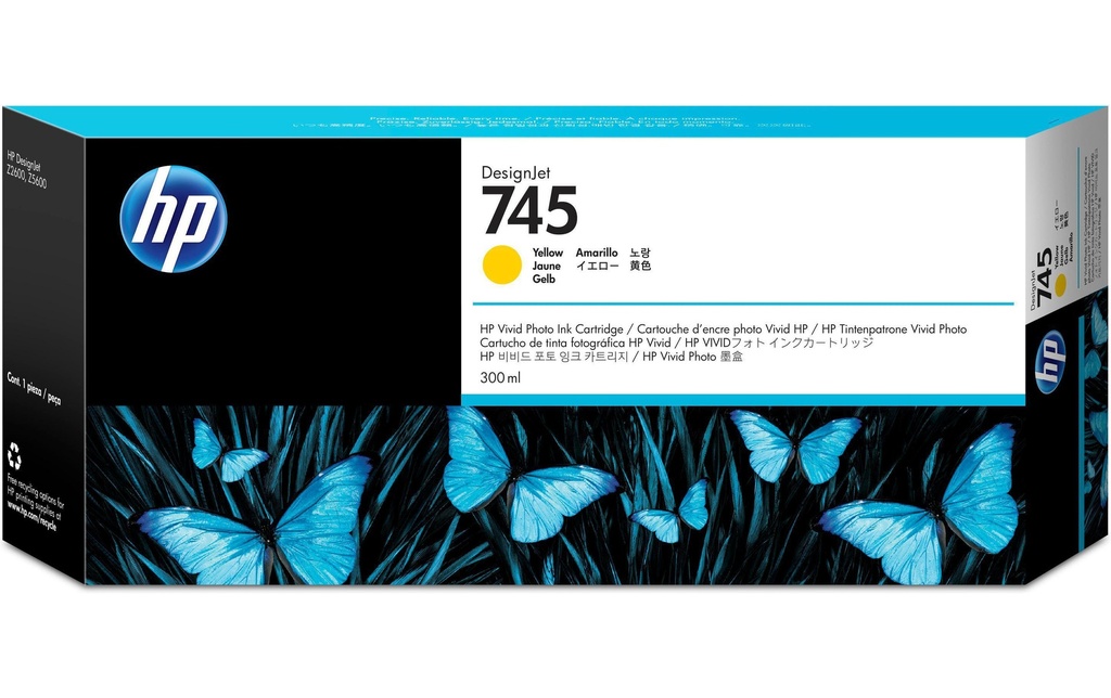 HP HP cart.d'encre 745XL yellow