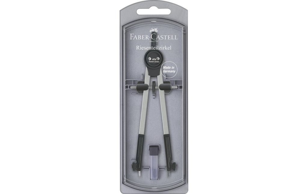 Faber-Castell Compas balustre Grand, Noir