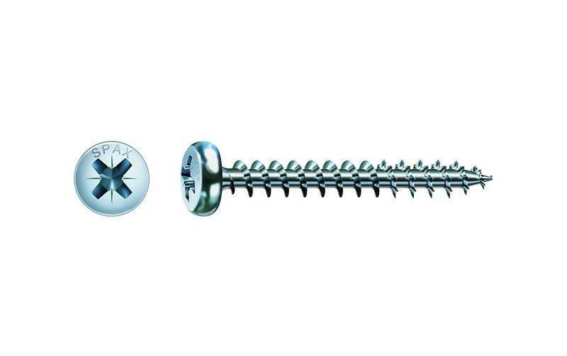 Spax Vis pour panneaux d'aggloméré 4.5 x 20 mm, 1000 Pièce/s