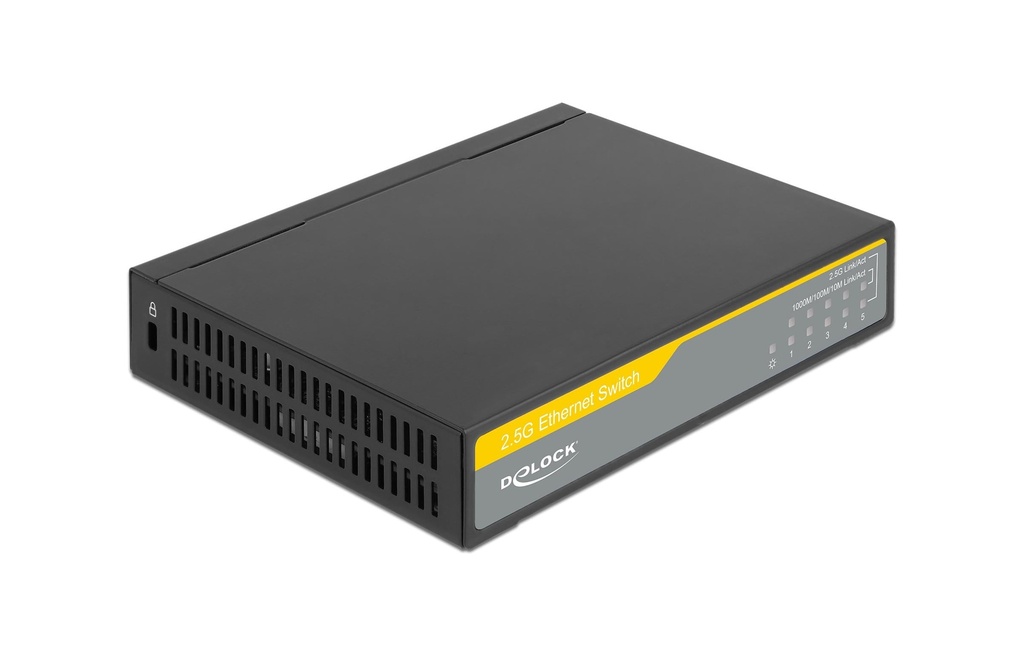 Delock Switch 2.5 Gigabit Ethernet 5 Port