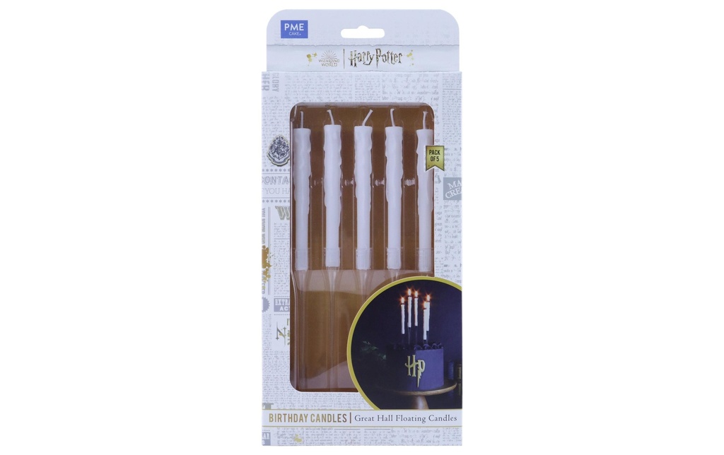 PME Set de bougies Harry Potter – Bougies flottantes 5 Pièce/s