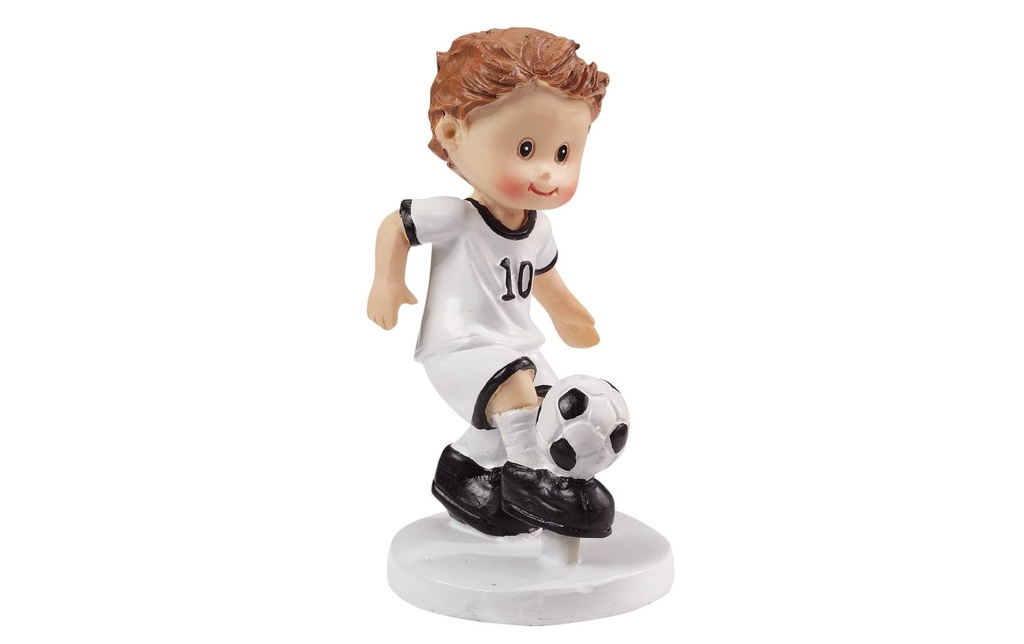 HobbyFun Mini figurine Footballeur Blanc, 8.5 cm