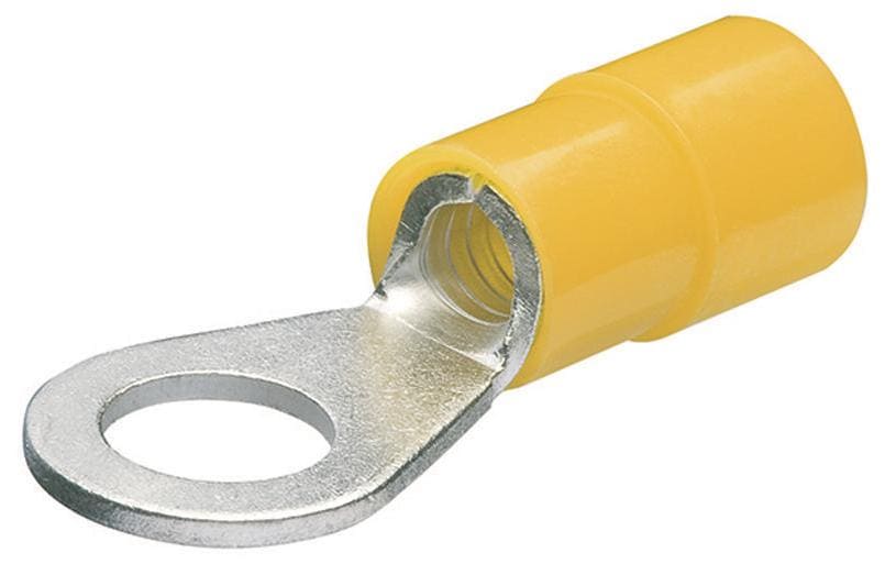 Knipex Cosses à anneau 6.0 mm Jaune, 100 Pièce/s