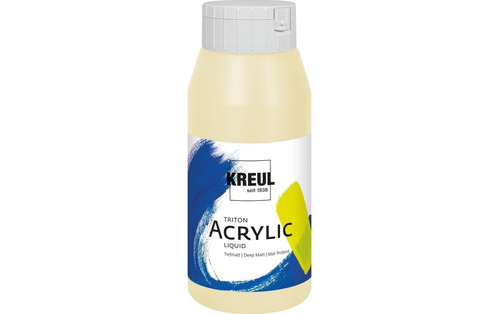 Kreul Peinture acrylique Triton Acrylic Liquid Beige 750 ml
