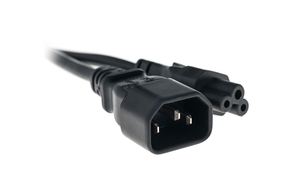 Diggelmann Câble de raccordement 1.5 m C5 - C14 Noir