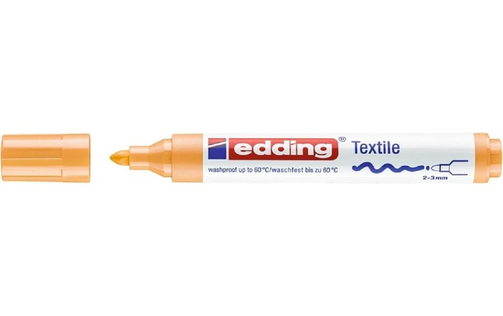 edding Marqueur pour textiles 4500 Orange clair