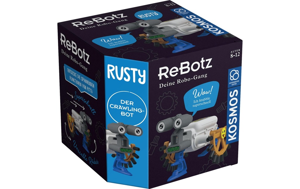 Kosmos Boîtes d’expérimentation ReBotz: Rusty der Crawling-Bot