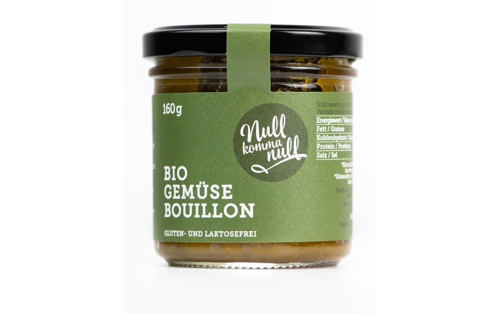Nullkommanull Bouillon de légumes Bio 160 g