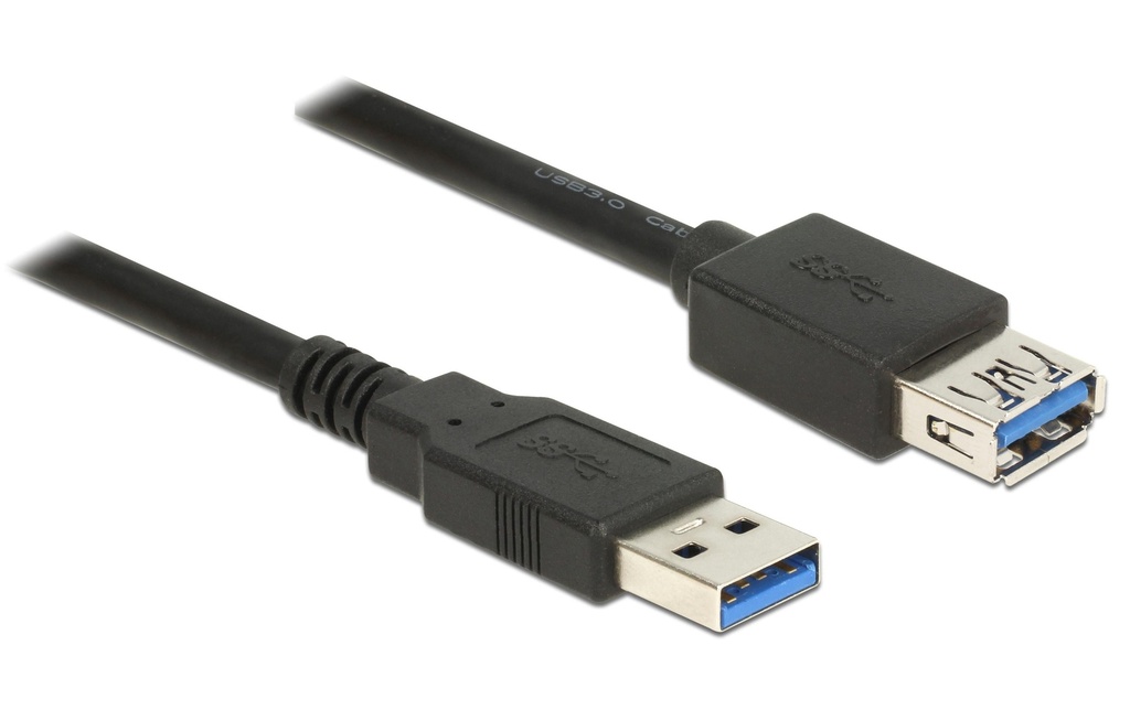 Delock Câble de prolongation USB 3.0  USB-A - USB-A 1 m