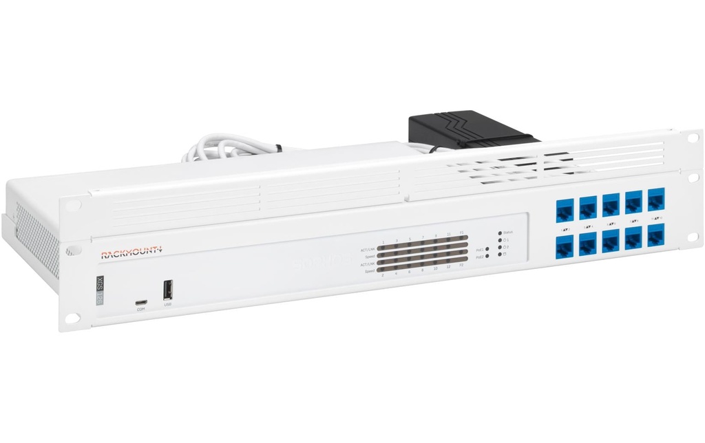 Rackmount IT Kits de montage en rack RM-SR-T12 pour Sophos XGS 116/8, 126/8, 136/8