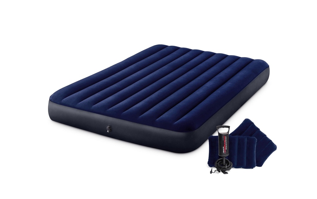 Intex Matelas pneumatique Standard Classic Downy Queen 152 x 203 cm