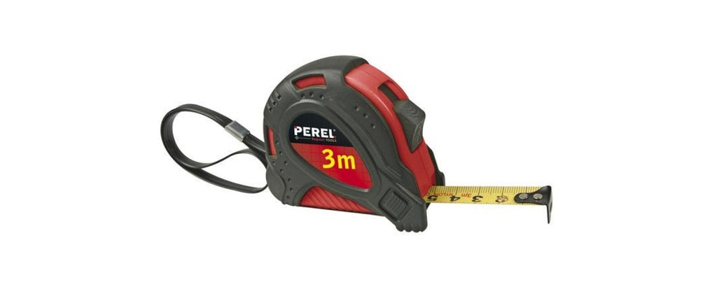 Perel Mètre ruban HRUT8PRO 3 m