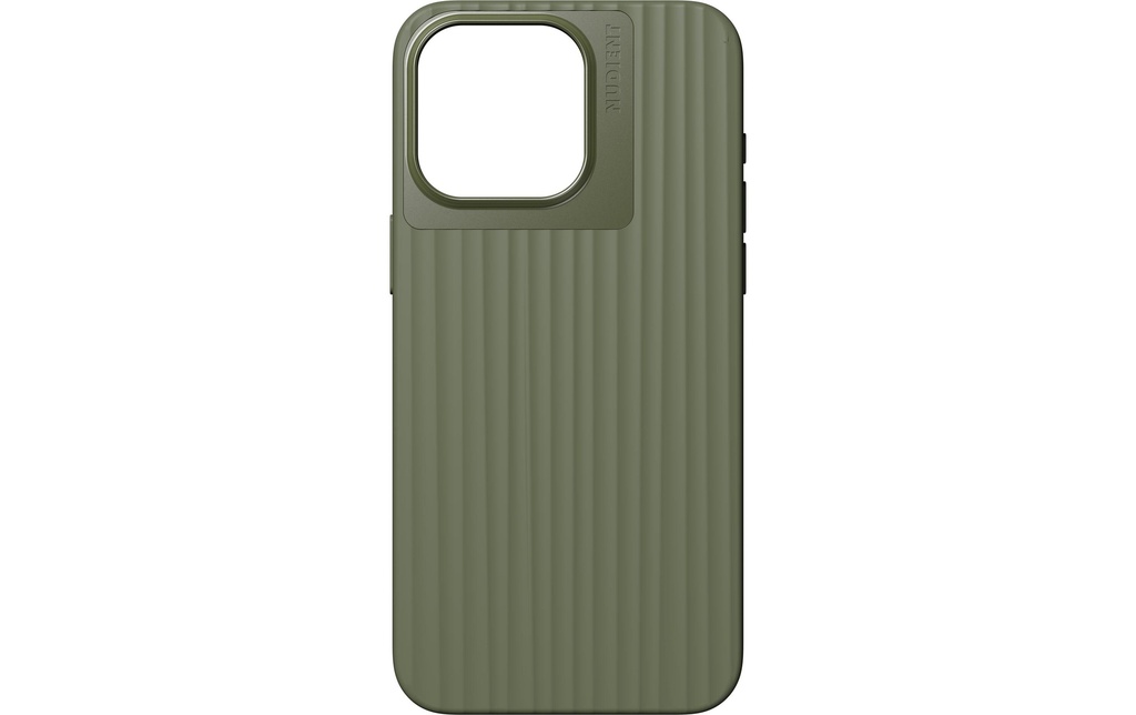 Nudient Coque arrière Bold Case iPhone 15 Pro Max Olive Green