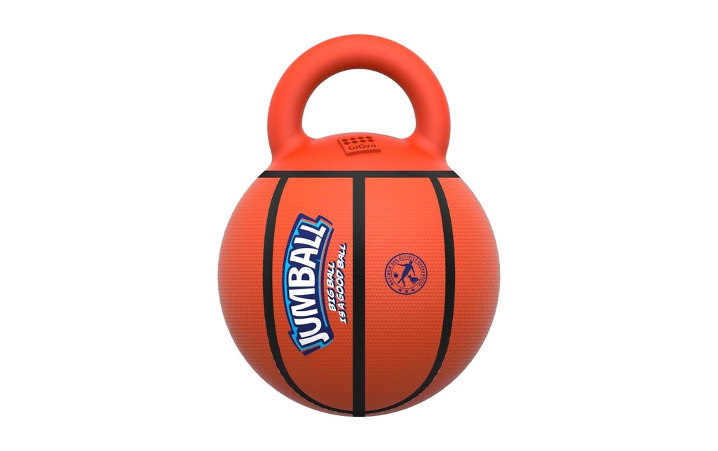 GiGwi Jouet pour chien Jumpball, basket-ball, orange