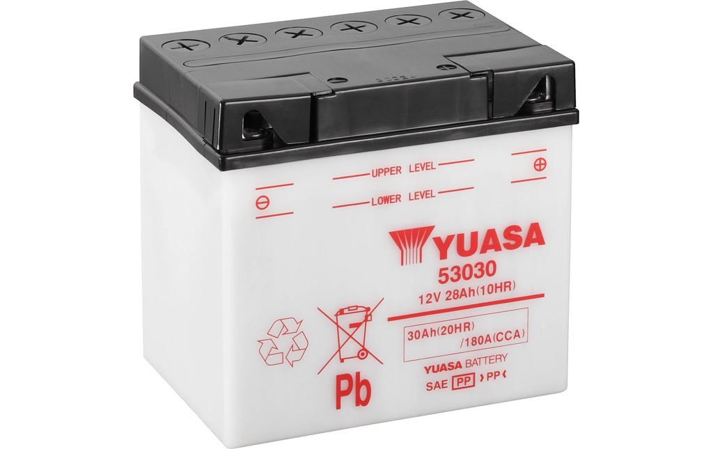 YUASA Batterie de moto Yumicron 12V/30Ah/180A