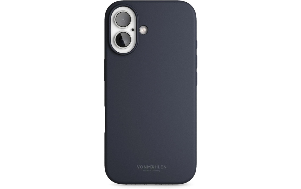 Vonmählen Coque arrière Soft Silicone iPhone 16 Navy