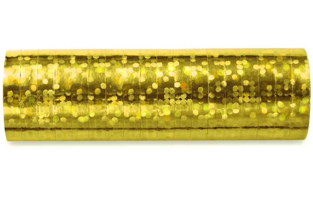Partydeco Serpentins 3.8 m, Doré