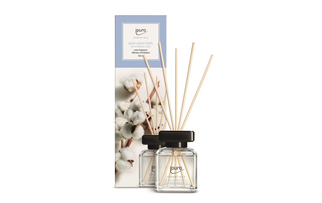 ipuro Bâtonnets parfumés Cotton Fields 100 ml 100 ml