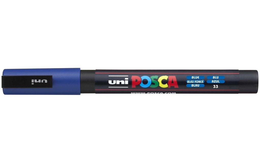 UNI POSCA Marqueur Posca 0.9mm bleu