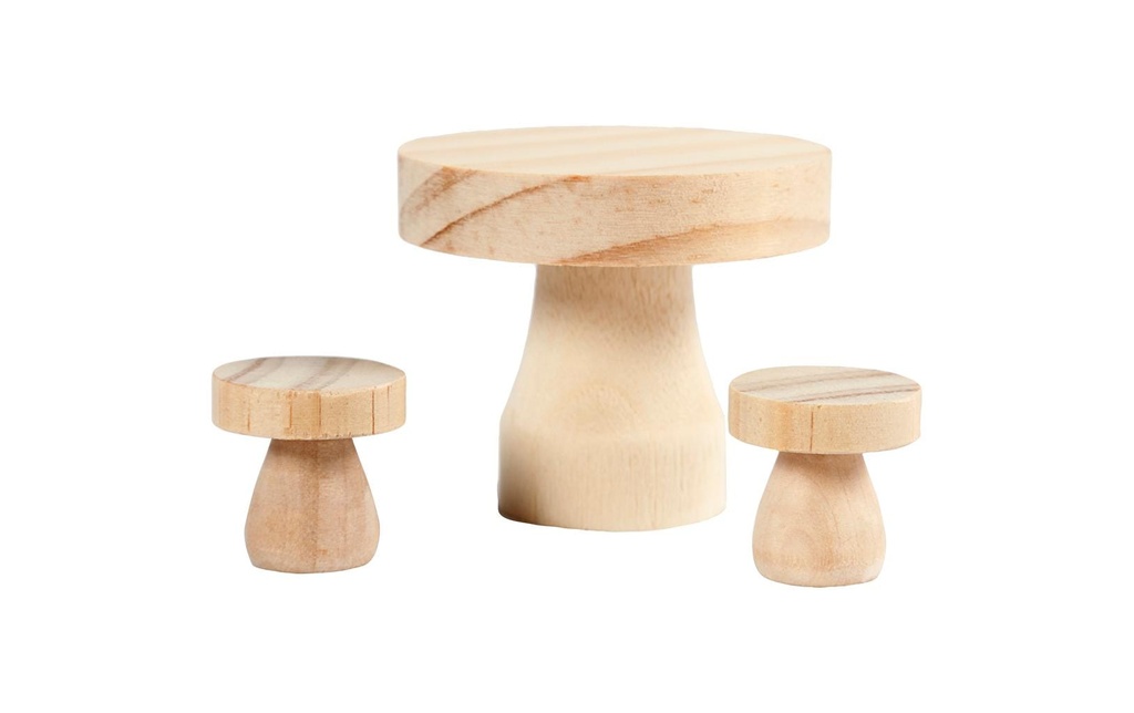 Creativ Company Mini-meubles Set 2.5 x 2.5 cm