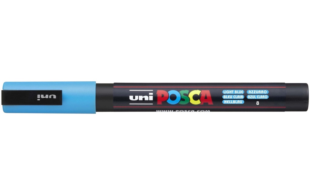UNI POSCA Marqueur Posca 0.9 bleu clair