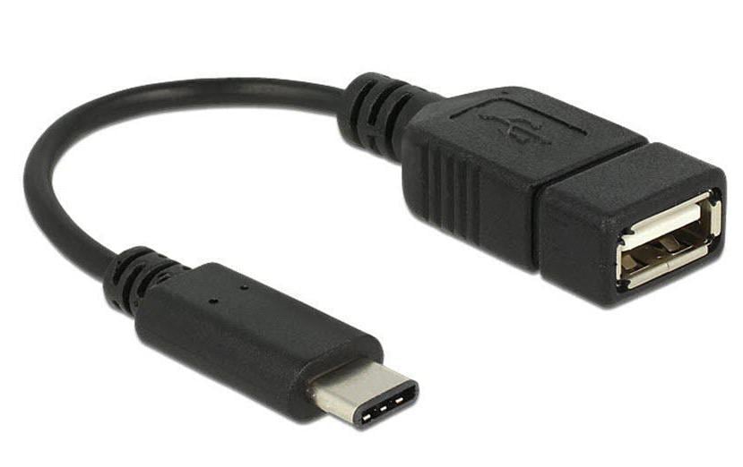 Delock Câble USB 2.0  USB-C - USB-A 0.15 m