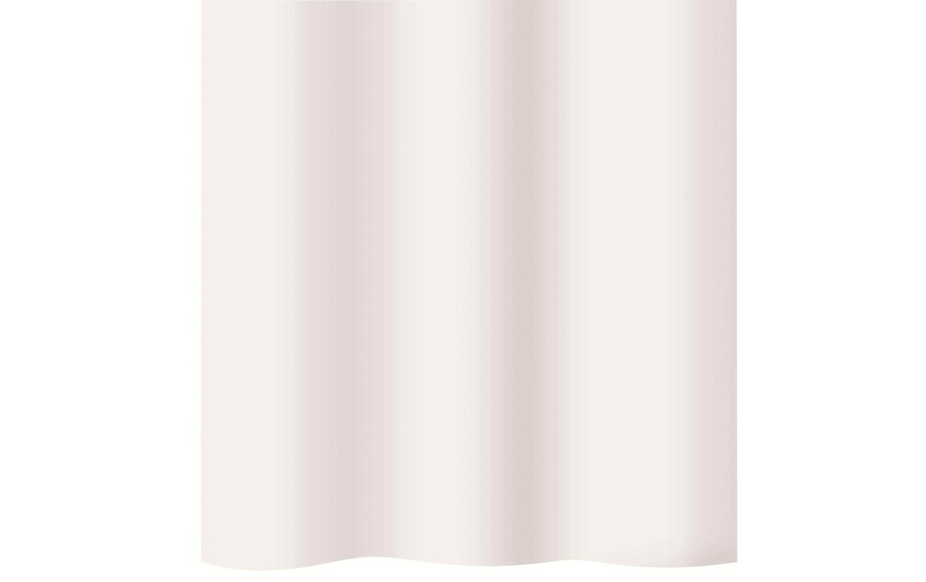 diaqua® Rideau de douche Basic, 120 x 200 cm, Blanc