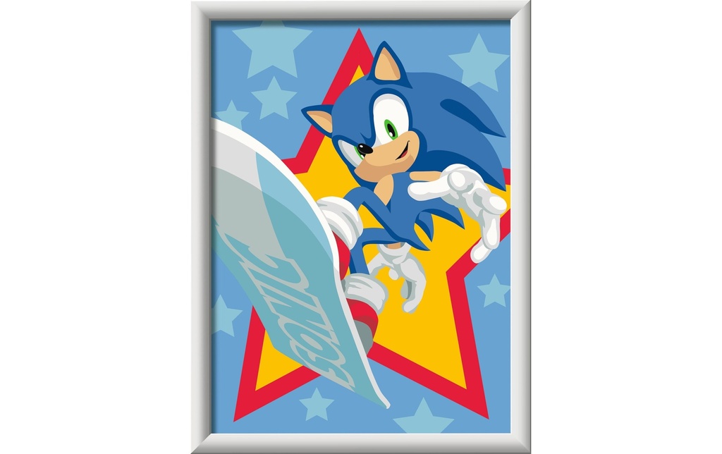 Ravensburger Peinture par numéros CreArt Sonic the Hedgehog