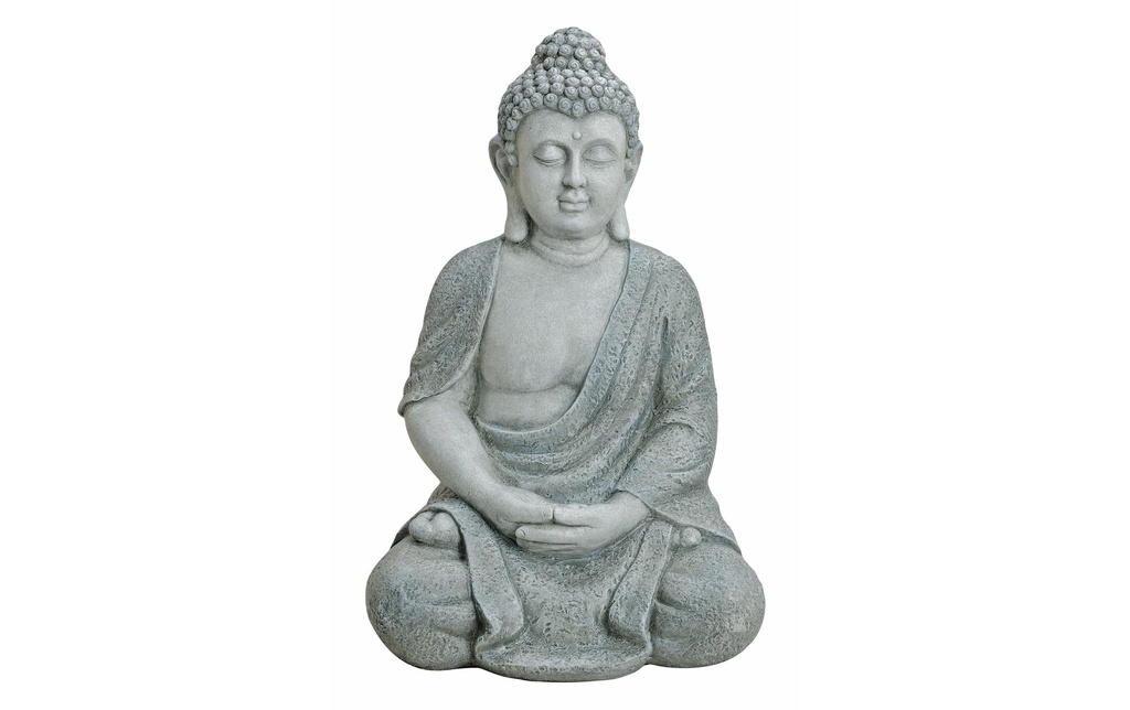 G. Wurm Figure décorative Bouddha en polyrésine, 62 cm