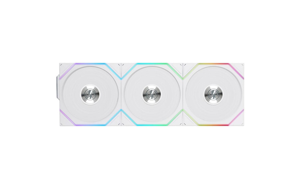 Lian Li Ventilateur PC UNI FAN TL Pack de 3 avec contrôleur, blanc