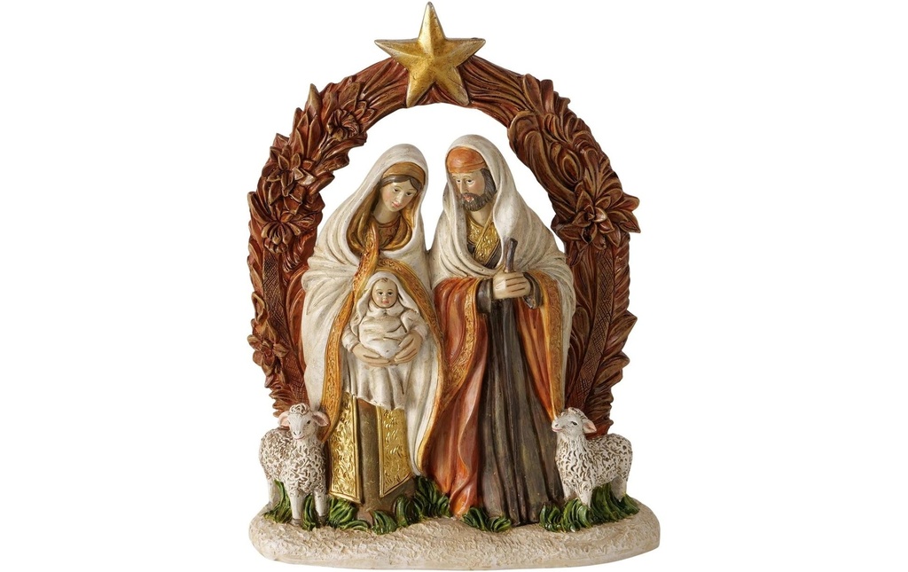 Boltze Crèche  Basilique plastique, 18.5 x 24 cm