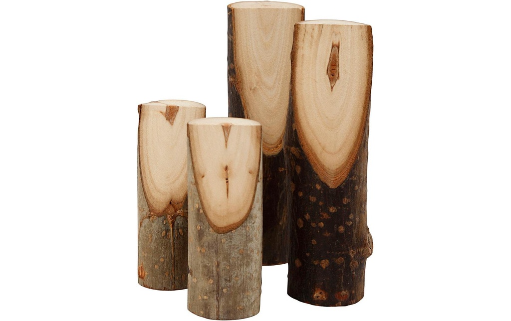 Creativ Company Article en bois 8+12 x 2.5-3.5 cm 4 pièces