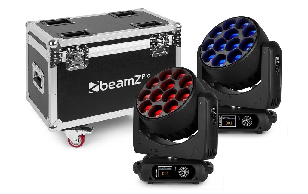 BeamZ Pro Tête mobile MHL1240 Set
