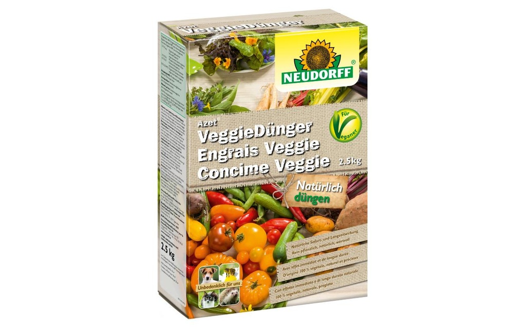 Neudorff Veggie Engrais Azet, 2.5 kg