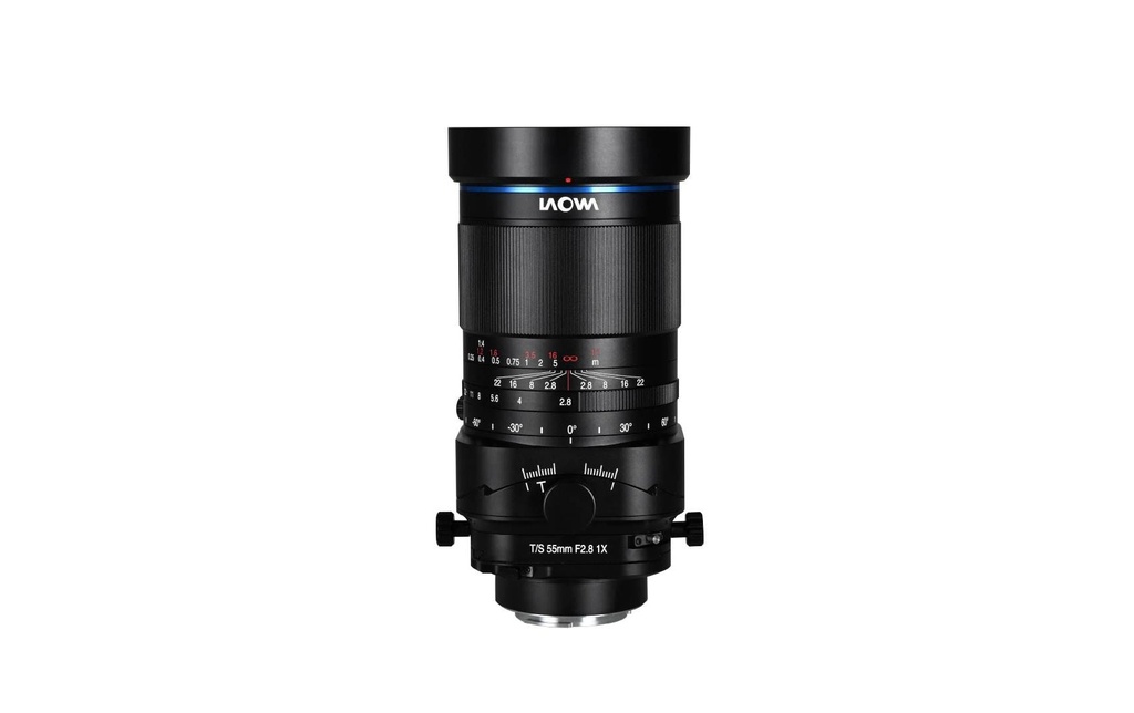 Laowa Longueur focale fixe 55mm F/2.8 Tilt-Shift 1X Macro – Fuji GFX