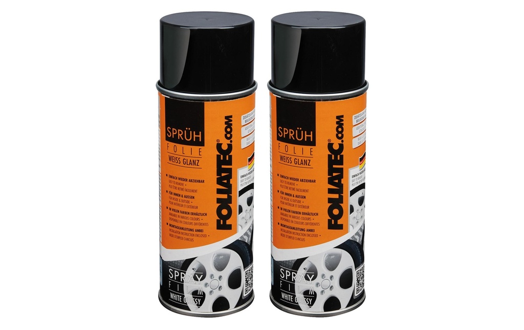 Foliatec Film de pulvérisation mat Set Noir