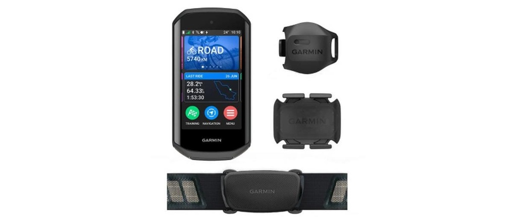 GARMIN GPS de vélo Edge 1050 Bundle