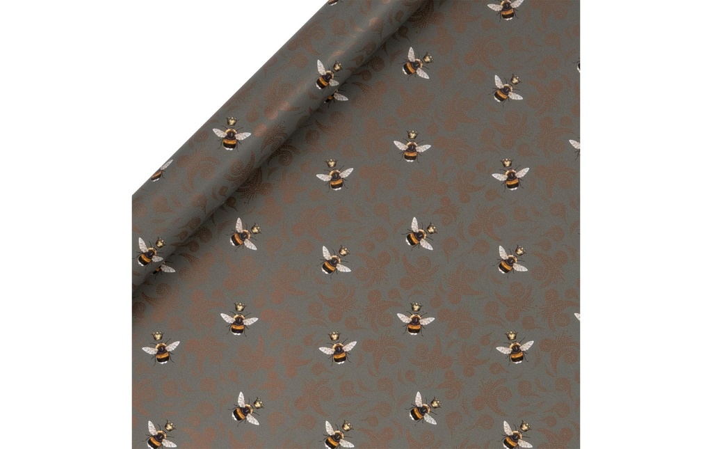 Glick Papier cadeau Abeilles 4 m x 70 cm