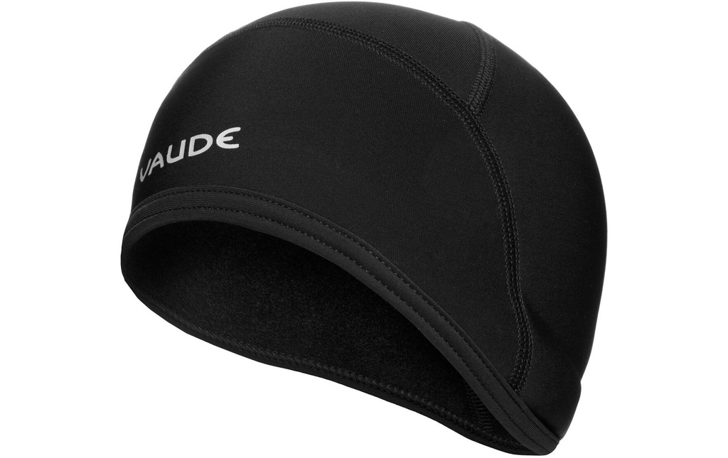 VAUDE Bike Warm Cap Noir/blanc, XS