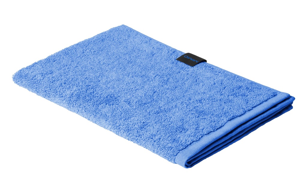 Mimo Serviette pour invité Sea 40 x 60 cm, Bleu océan