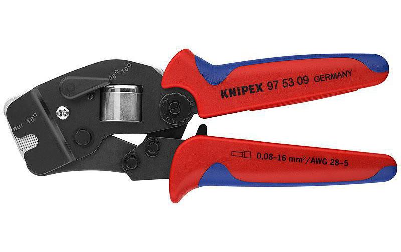 Knipex Pince à sertir 190 mm pour embouts de fils