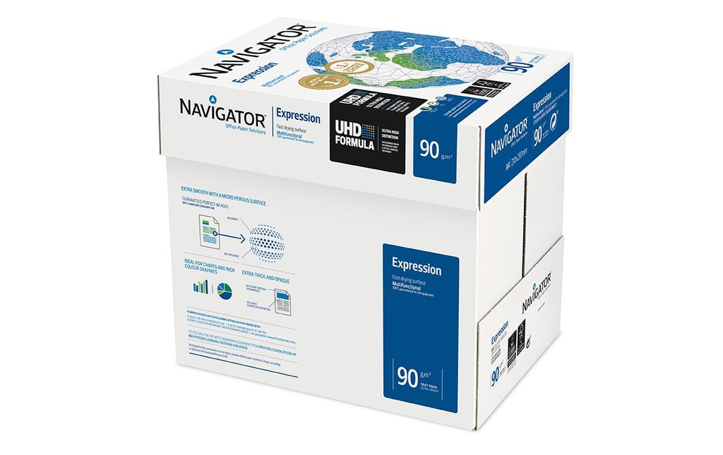 Fischer Papier Papier pour photocopie Navigator Expression A4 90 g/m², 2500 feuilles