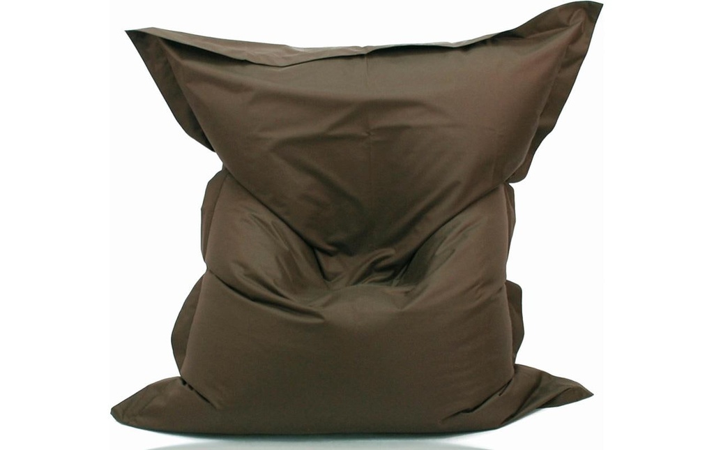 Hubatka sac pour s'asseoir En intérieur et en extérieur 140 x 180 cm, Brun