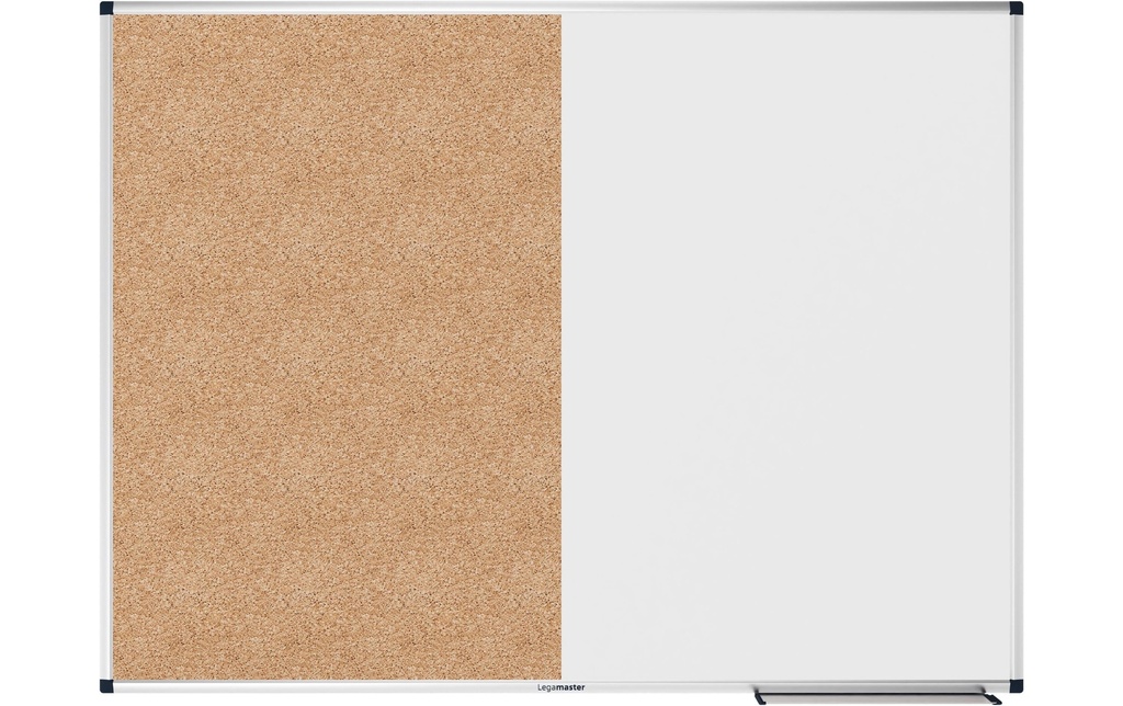 Legamaster Panneau combiné Unite 90 cm x 120 cm, Brun/Blanc