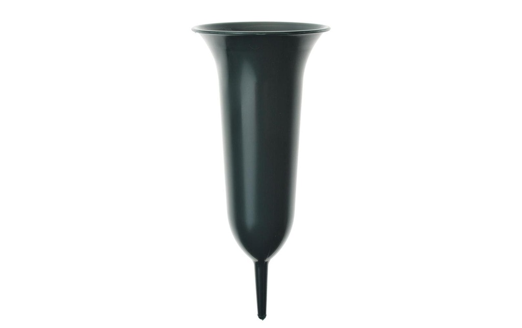 Opiflor Vase funéraire Trompus, 26 cm Vert foncé