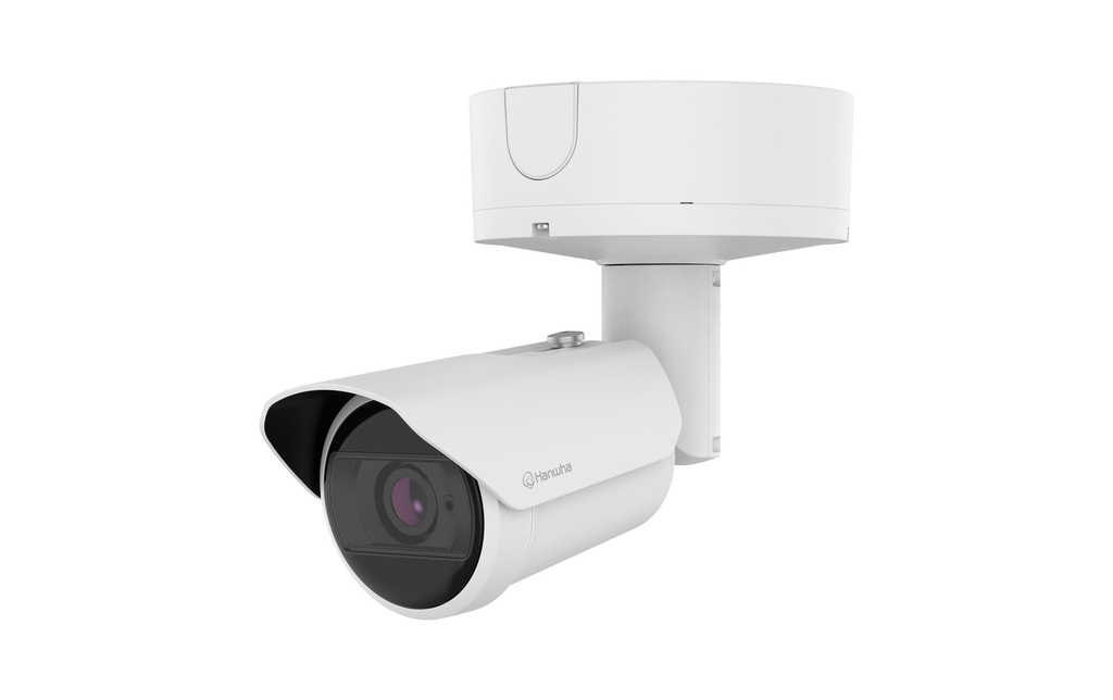 Hanwha Vision Caméra réseau PNO-A9082R Bullet 8MP AI Wide-Angle