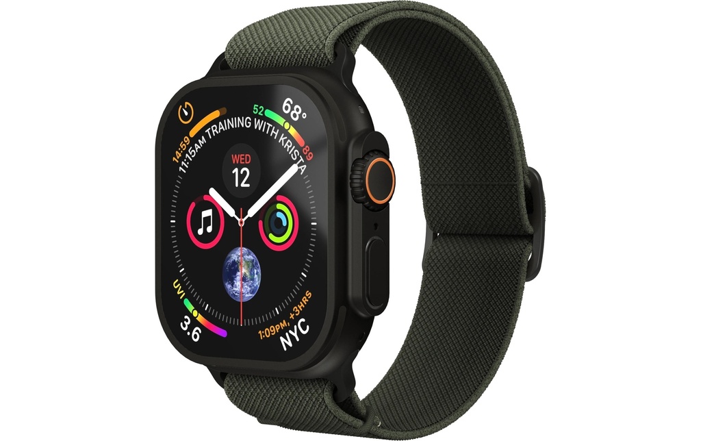 Vonmählen Bracelet Classic Nylon Loop Apple Watch 40/41/42 mm Olive