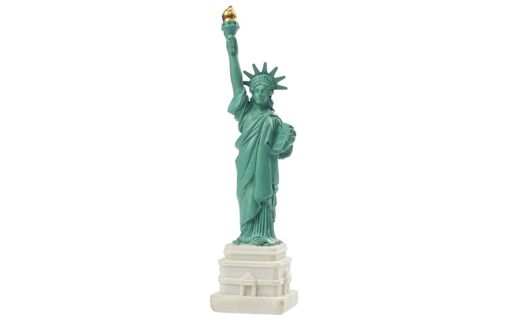 HobbyFun Mini figurine Statue de la Liberté 2.7 x 11 cm